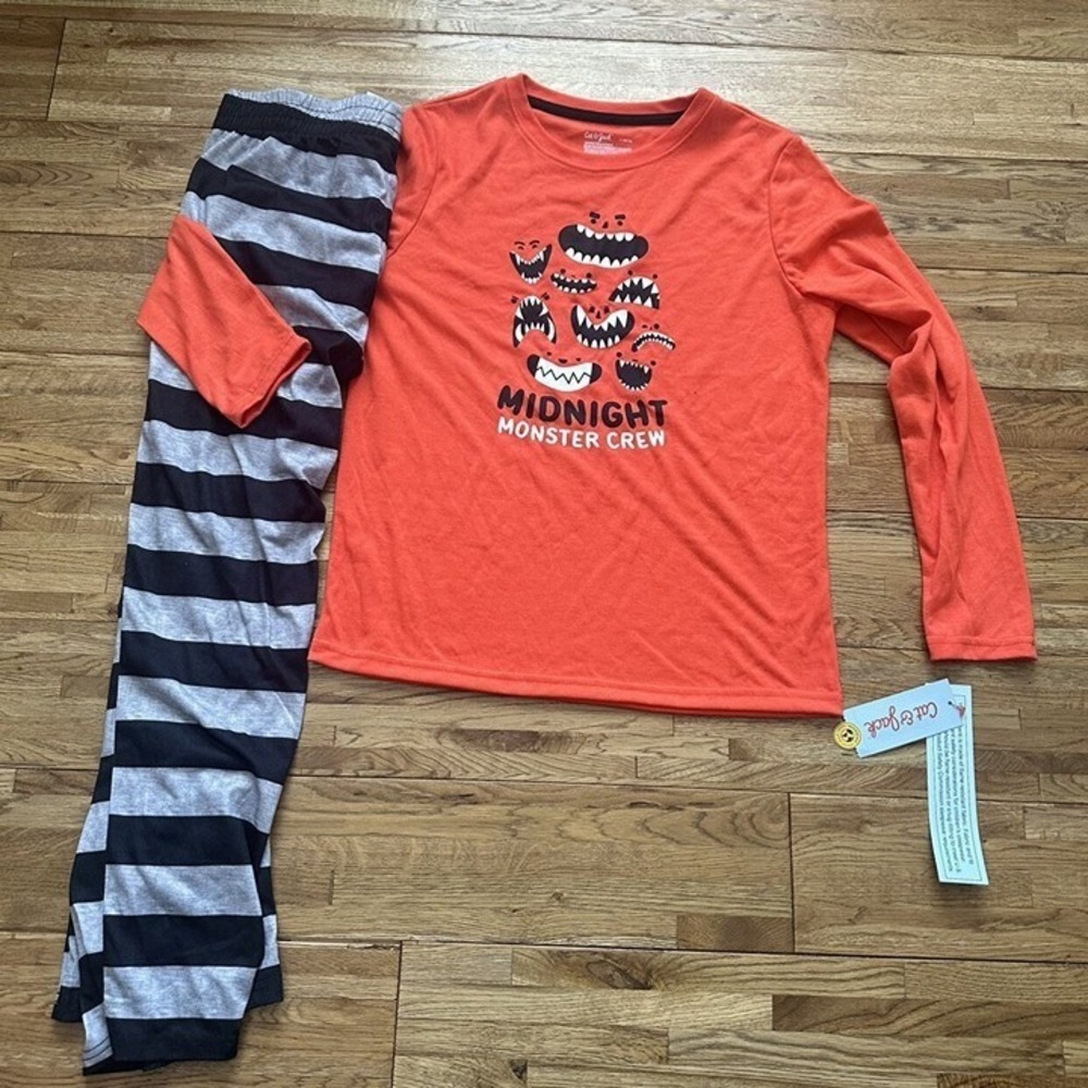 NWT Cat & Jack Halloween Pajamas Size 10/12